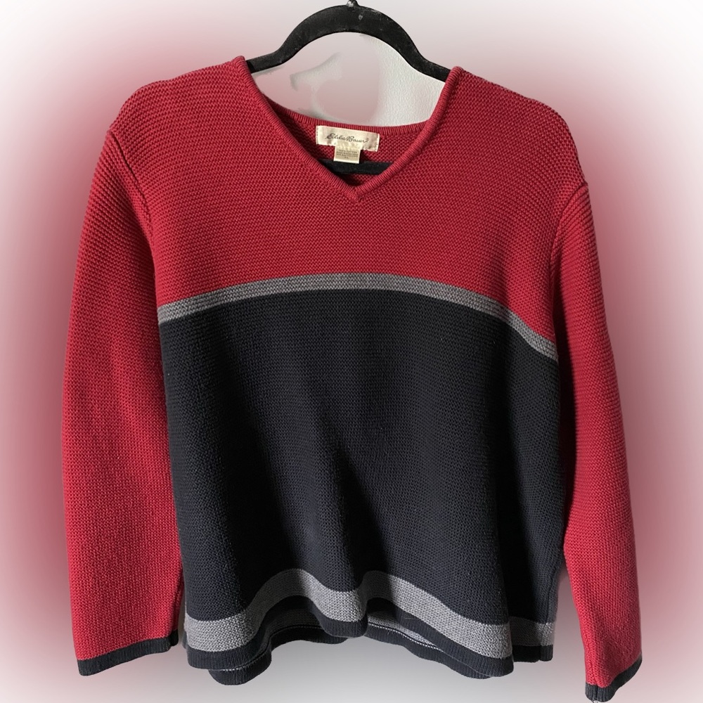 Eddie Bauer V-Neck Sweater